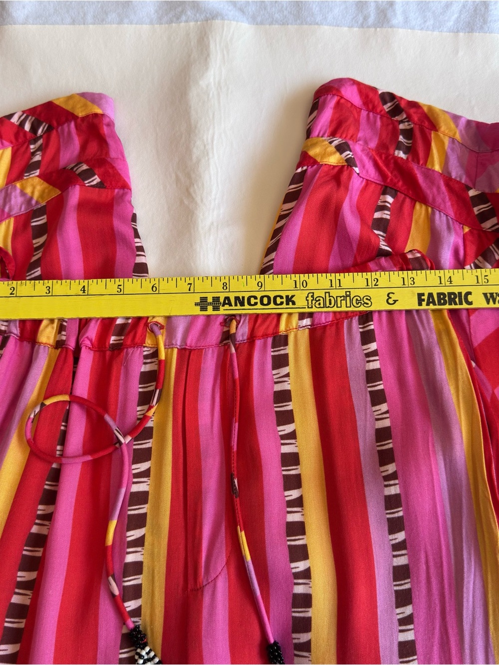 Farm Rio Lucy Stripes Pants Small - Picture 9 of 13